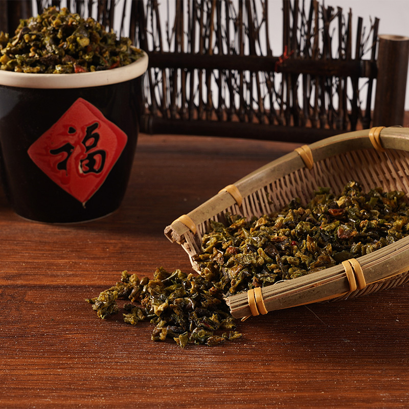 Kuivunut vihreä pippuri