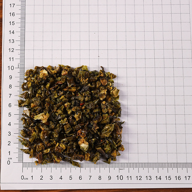 Kuivunut vihreä pippuri Kuivunut vihreä pippuri